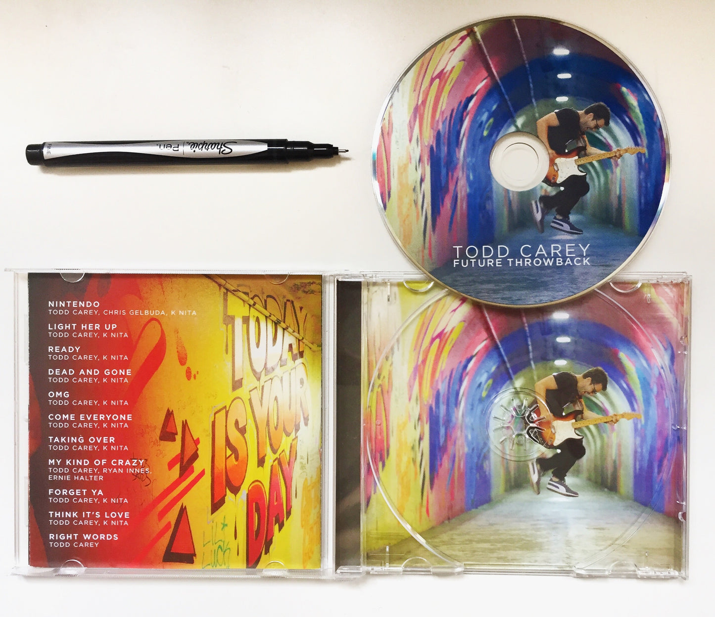 Signed "Future Throwback" CD